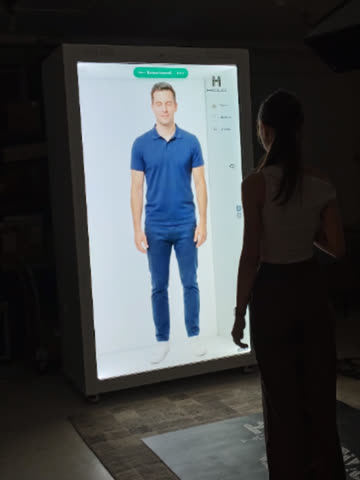 Nem chatbot. Nem előre felvett videó. Életnagyságú AI asszisztens, aki érti a kérdést és…